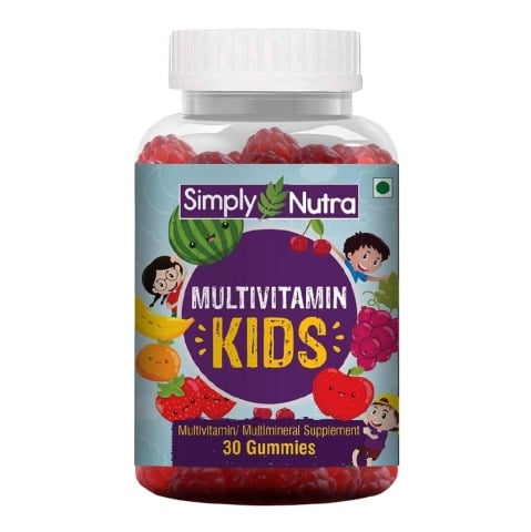 3 - Simply Nutra Multivitamin Kids, 30 gummies Unflavoured