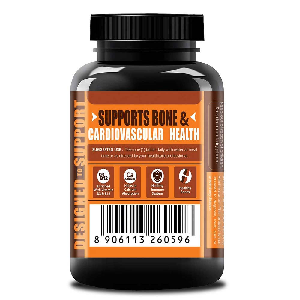Back - Simply Nutra Vitamin D3 K2 5000 iu,  120 tablet(s) 
