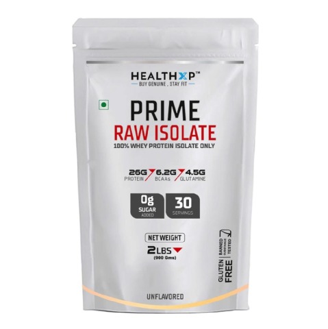 2 - HealthXP Prime Raw Isolate, 2 lb Unflavoured