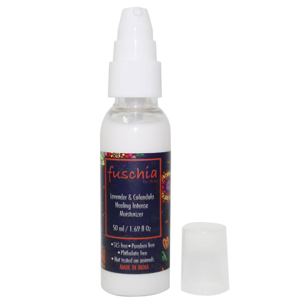 1 - Fuschia Healing Intense Moisturizer,  50 ml  Lavender & Calendula 