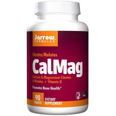 Jarrow Formulas CalMag Citrates,  90 tablet(s)  Unflavoured 