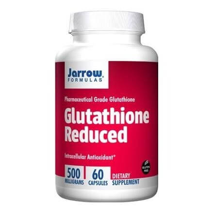 Jarrow Formulas Reduced Glutathione (500mg), 60 capsules Jarrow Formulas Reduced Glutathione (500mg), 60 capsules