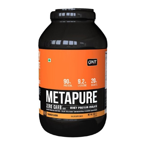 QNT Metapure Zero Carb Whey Protein Isolate,  4.4 lb  Tiramisu 