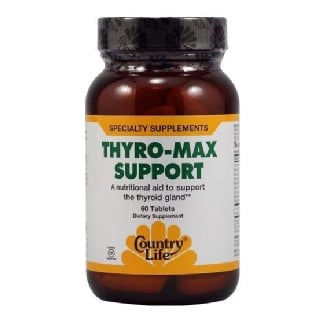 Country Life Thyro-Max Support, 60 tablet(s)
