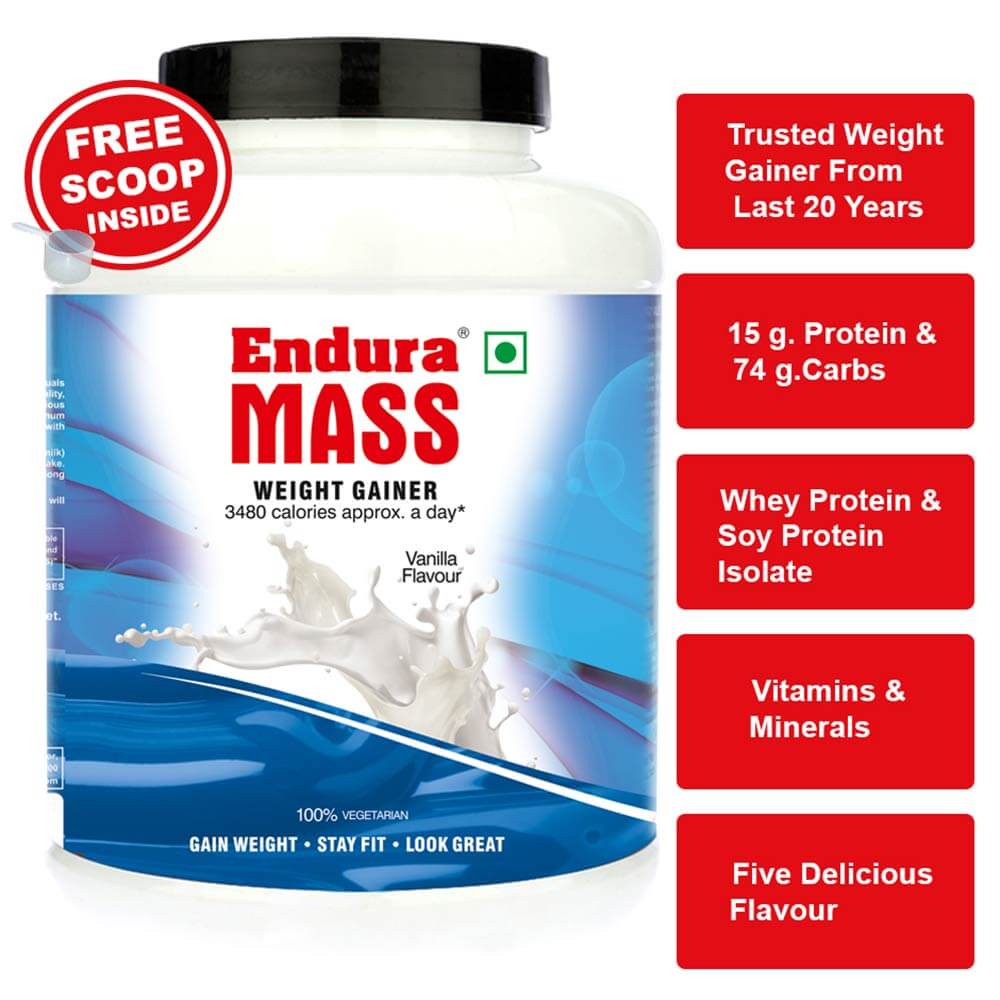 Endura Mass,  6.6 lb  Vanilla 