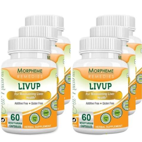 Morpheme Remedies Livup (500 mg), 6 Piece(s)/Pack Morpheme Remedies Livup (500 mg), 6 Piece(s)/Pack