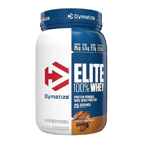 Dymatize Elite 100% Whey Protein,  2 lb  Chocolate Peanut Batter 