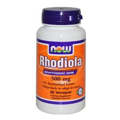 Now Rhodiola (500mg), 60 veggie capsule(s) Now Rhodiola (500mg), 60 veggie capsule(s)