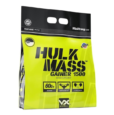 VX Nutrition Hulk Mass Gainer 1500,  6 lb  Vanilla 