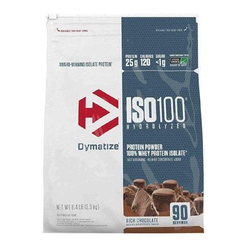 Dymatize ISO 100 Hydrolyzed,  6.4 lb  Rich Chocolate 