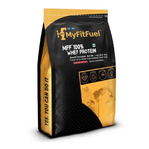 2 - MyFitFuel MFF 100% Whey Protein, 2.2 lb Smooth Chocolate