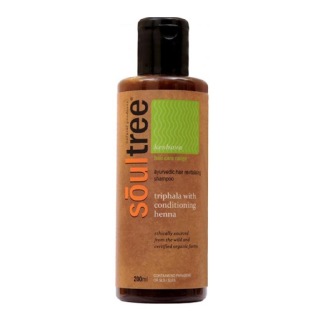Soultree Triphala Hair Revitalising Shampoo, 200 Ml With Henna