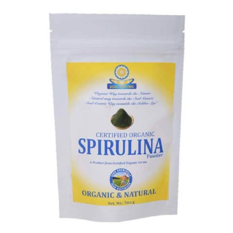 Soul Centric Organic Spirulina Powder,  1.1 lb 