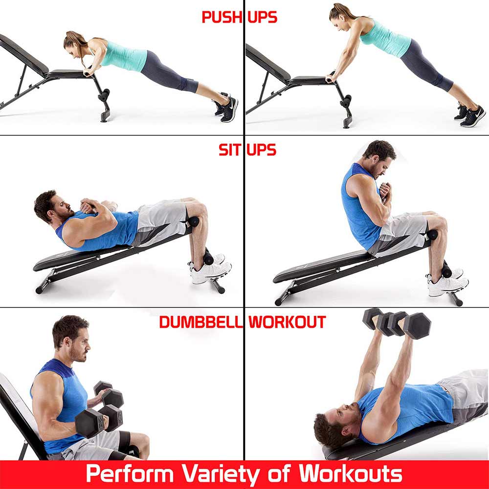 1 - Fitsy Foldable Weight Bench - FAK3308