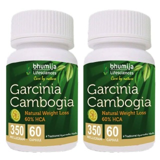 Bhumija Garcinia Cambogia (350 mg Pack of 2), 60 capsules