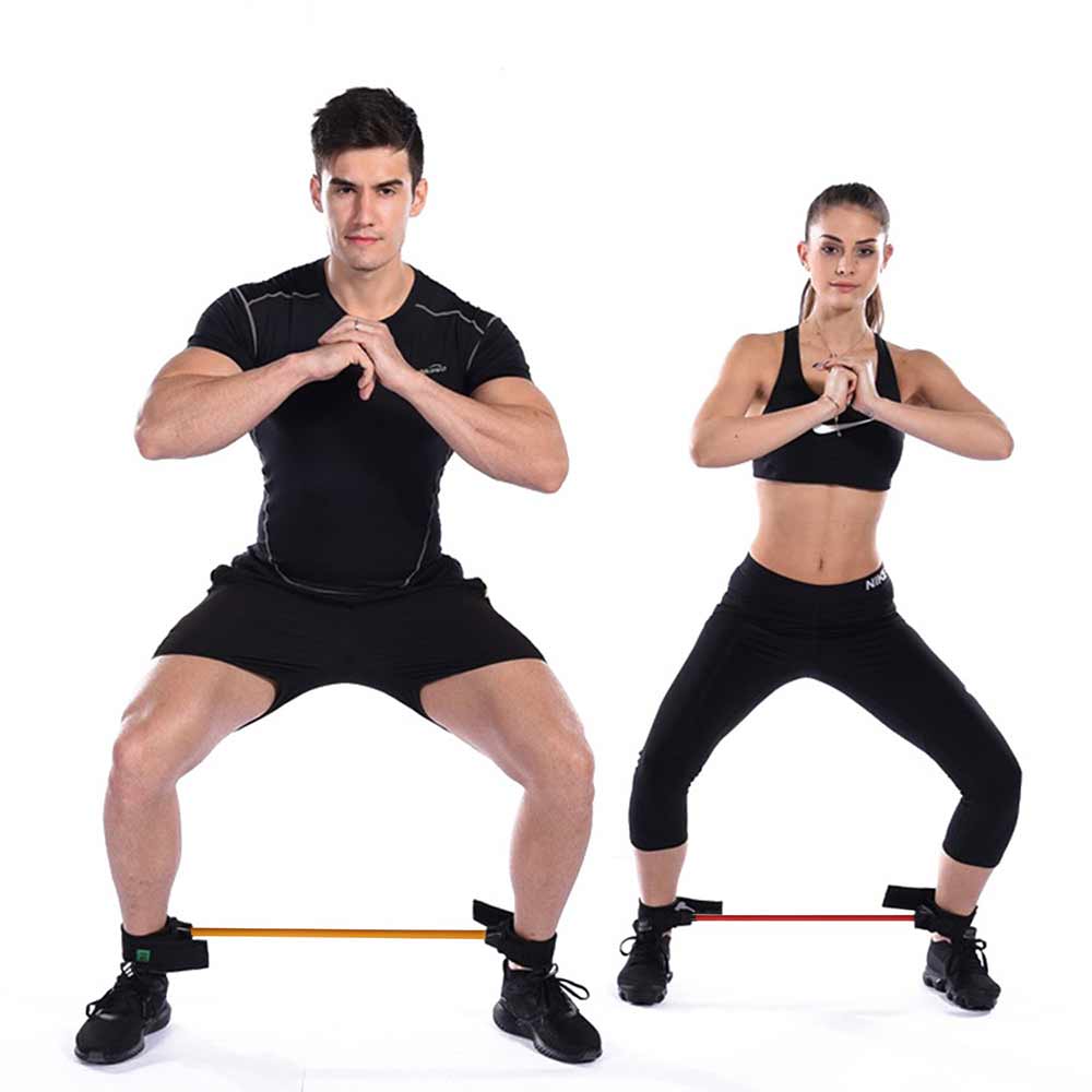1 - Fitsy 8017 Leg Rst Band,  Orange  40LB 