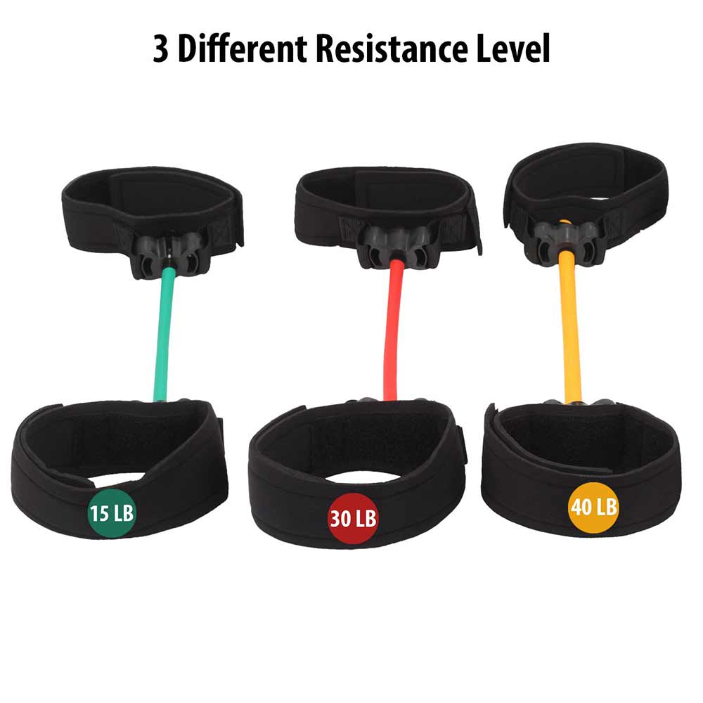2 - Fitsy 8017 Leg Rst Band,  Red  30LB 