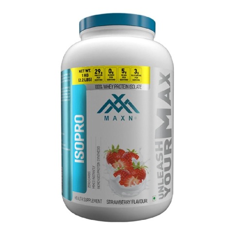 Maxn Isopro,  2.2 lb  Strawberry 