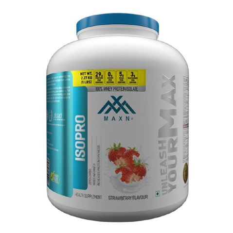 Maxn Isopro,  5 lb  Strawberry 