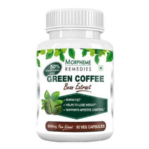 Morpheme Remedies Green Coffee Bean Extract (500 mg), 90 capsules Morpheme Remedies Green Coffee Bean Extract (500 mg), 90 capsules