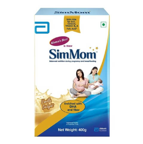 Abbott SimMom Best,  Vanilla Refill Pack  0.4 kg 