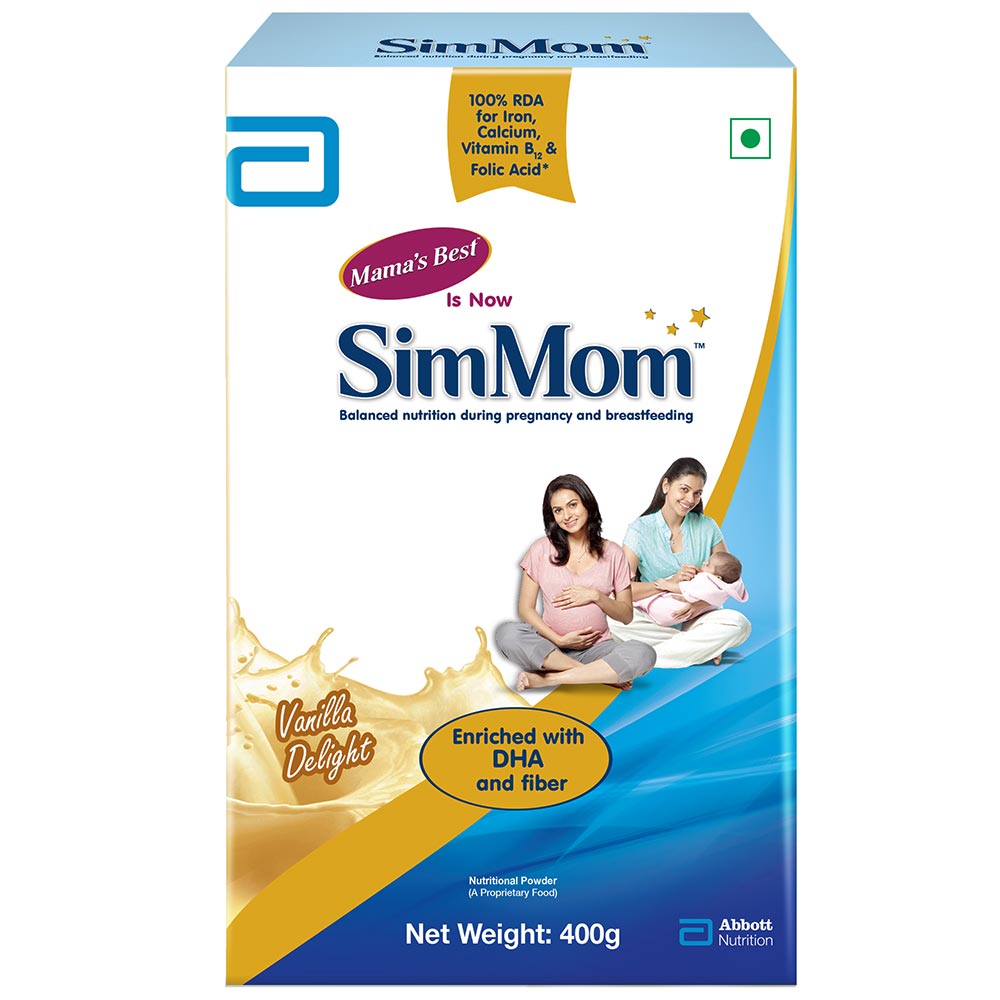 Abbott SimMom Best,  Vanilla Refill Pack  0.4 kg 