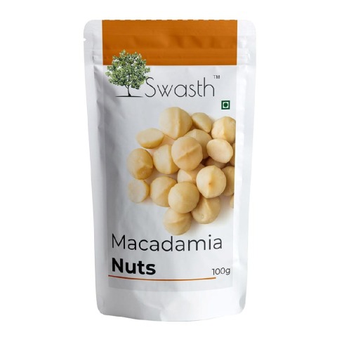 Swasth Macadamia Nuts,  Unflavoured  0.1 kg 