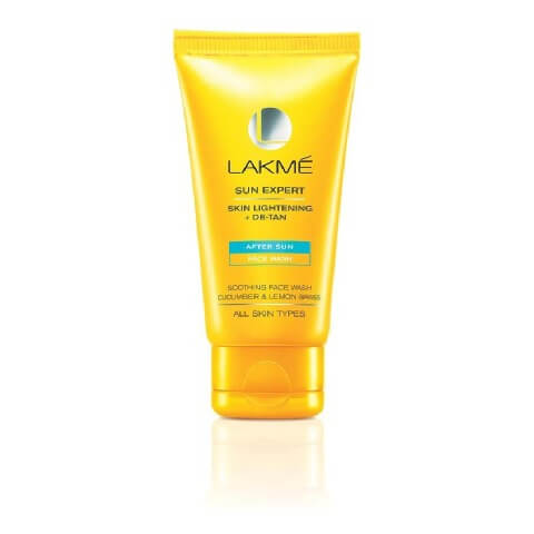 Lakme sun expert skin lightening +De-Tan after sun Face Wash