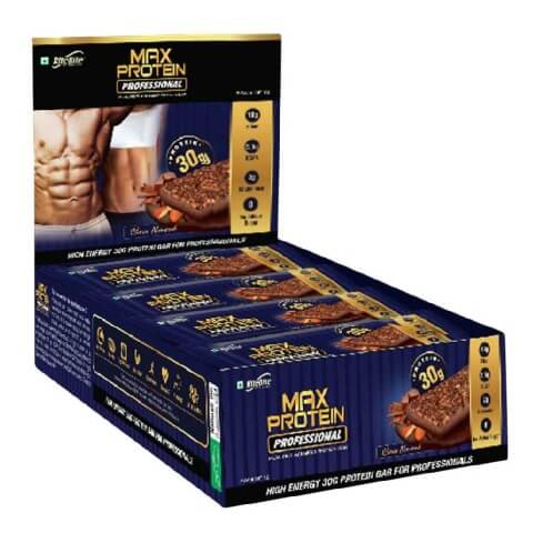 RiteBite Max Protein Professional, 12 Piece(s)/Pack Choco Almond RiteBite Max Protein Professional, 12 Piece(s)/Pack Choco Almond