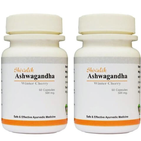Shivalik Herbals Ashwagandha- Withania Somnifera, 120 capsules Shivalik Herbals Ashwagandha- Withania Somnifera, 120 capsules
