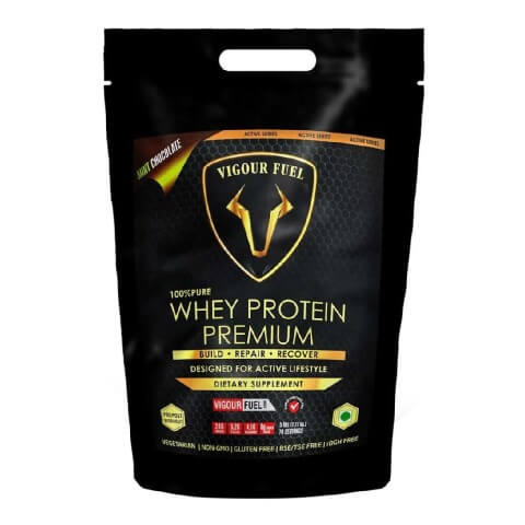 Vigour Fuel 100% Whey Protein Premium, 5 lb Mint Chocalate
