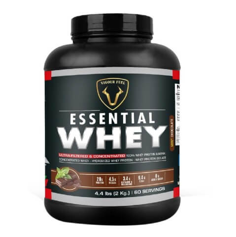 Vigour Fuel Essential Whey Protein,  4.4 lb  Mint Chocolate 