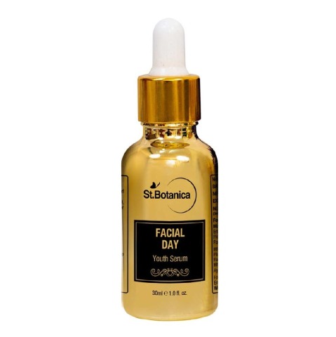 2 - St.Botanica Facial Day Youth Serum, 30 ml with Natural SPF & Vitamin C for Skin Brightening, Fairness