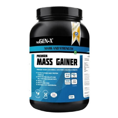 Gen-X Premium Mass Gainer,  Vanilla  2.2 lb 