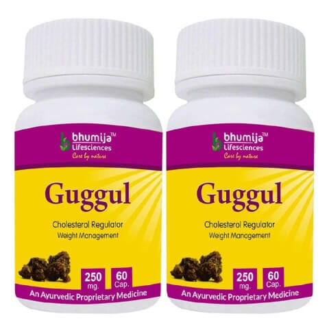 Bhumija Guggul (Pack of Two), 60 capsules Bhumija Guggul (Pack of Two), 60 capsules