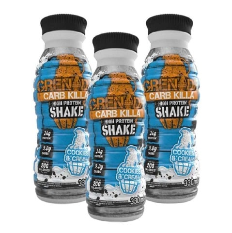 Grenade Carb Killa High Protein Shake,  3 Piece(s)/Pack  Cookies & Cream 