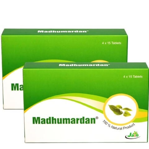 Jain Madhumardan (Pack of 2), 60 tablet(s) Jain Madhumardan (Pack of 2), 60 tablet(s)