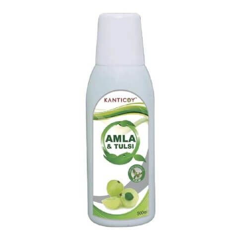 Kanticoy Amla & Tulsi (Pack of 2), 500 ml Kanticoy Amla & Tulsi (Pack of 2), 500 ml