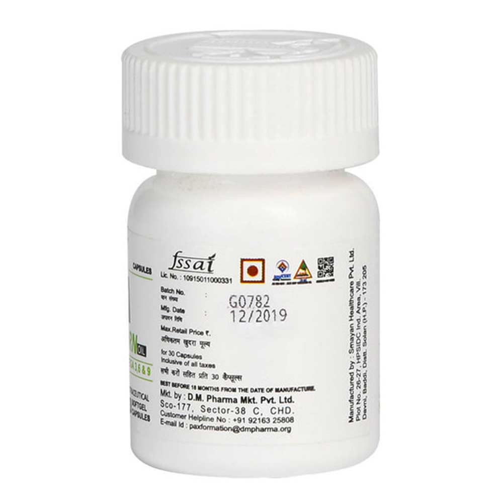 Back1 - PAX Naturals Sea Buckthorn Oil,  30 softgels 