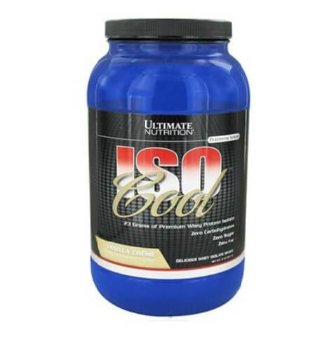 Ultimate Nutrition Iso Cool, 2 lb Vanilla Creme Ultimate Nutrition Iso Cool, 2 lb Vanilla Creme