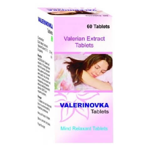 Shrey's Valerinovka (Valerian Root Extract), 60 tablet(s) Shrey's Valerinovka (Valerian Root Extract), 60 tablet(s)