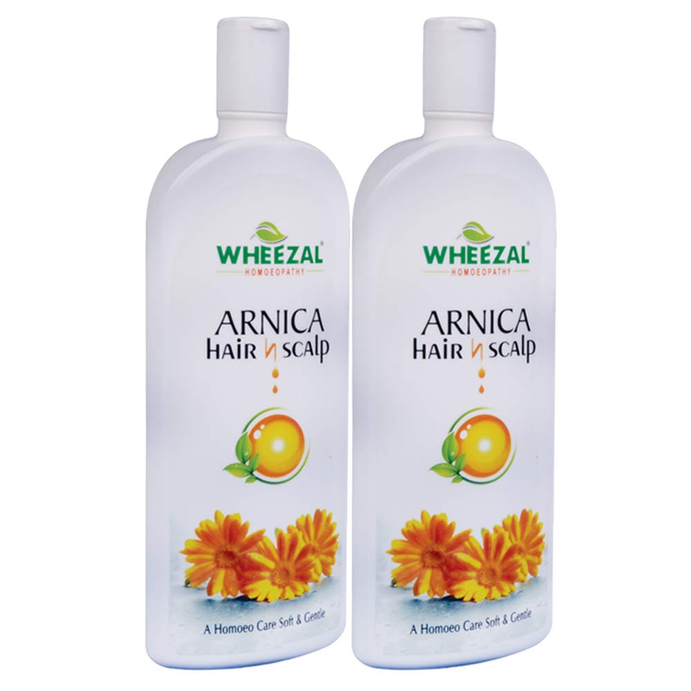 Wheezal Arnica Hair N Scalp Treatment (Pack of 2), Anti Hair Fall 500