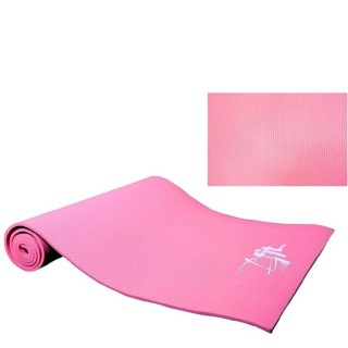 B Fit USA Eva Yoga Mat with Carry Bag, Pink 8 mm