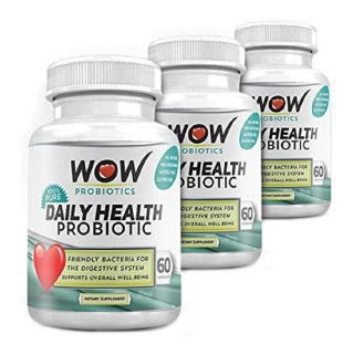 WOW Daily Health Probiotic (Pack of 3), 60 capsules