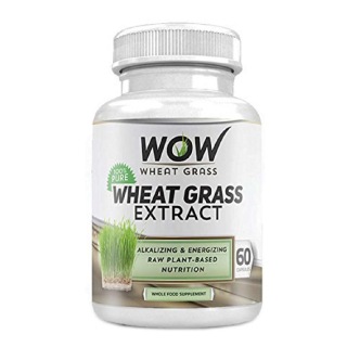 WOW Wheat Grass Extract, 60 capsules