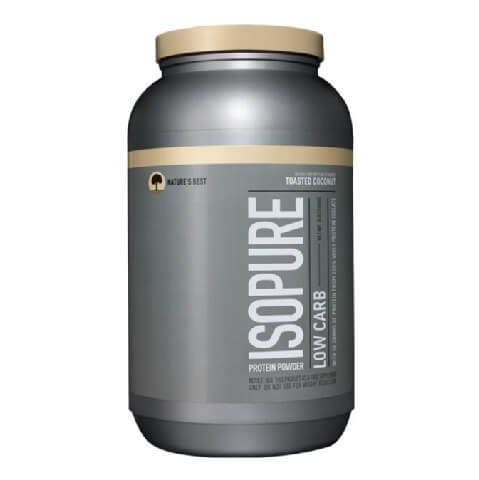 Nature's Best Isopure Zero Carb, 3 lb Toasted Coconut