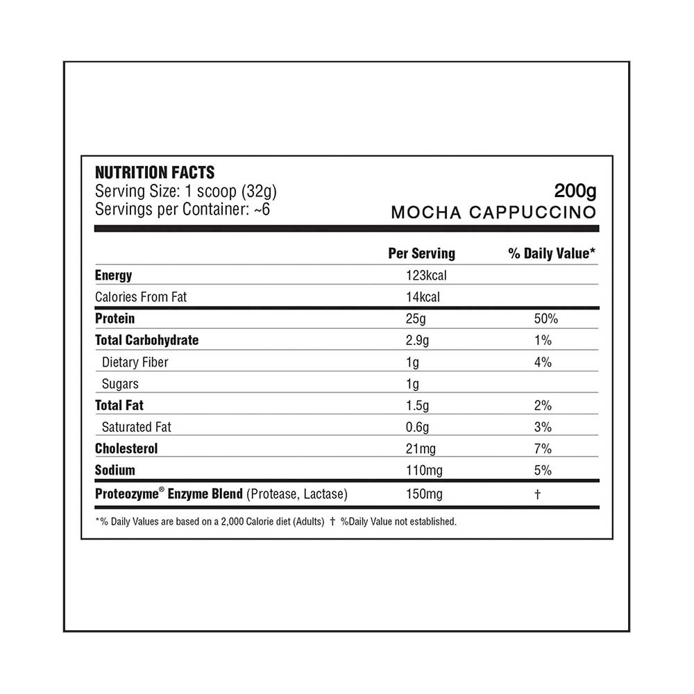 2 - Procel 100% Whey Pro Standard,  0.44 lb  Mocha Cappuccino 