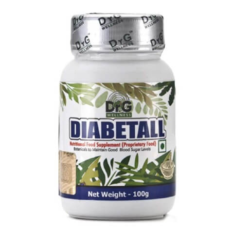 Dr. G Wellness Diabetall, 100 g Unflavoured Dr. G Wellness Diabetall, 100 g Unflavoured