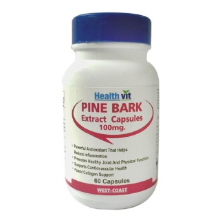 Healthvit Pine Bark Extract (100mg), 60 capsules
