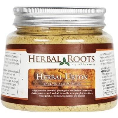 Herbal Roots Herbal Ubton,  100 g  Face and Body Scrub 